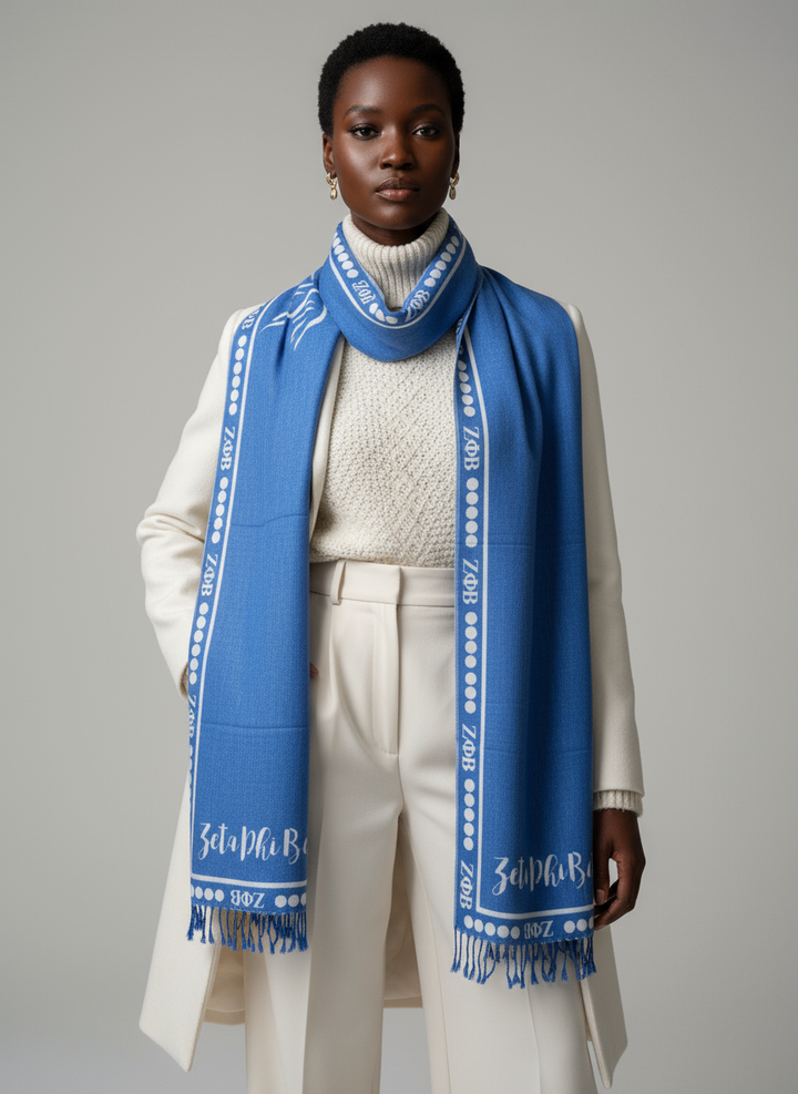 Zeta Phi Beta® Pashmina Scarf