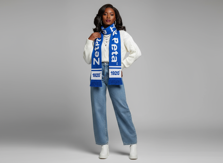 Zeta Phi Beta® Knit Scarf