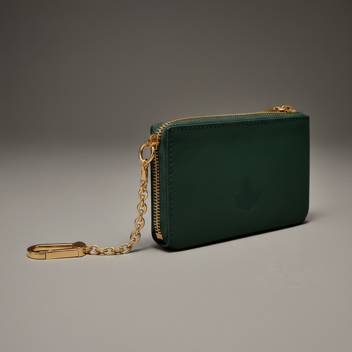 AKA® Heritage Leather Keychain Pouch
