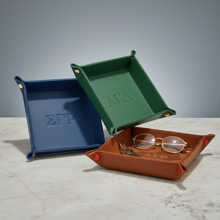 Leather Valet Tray