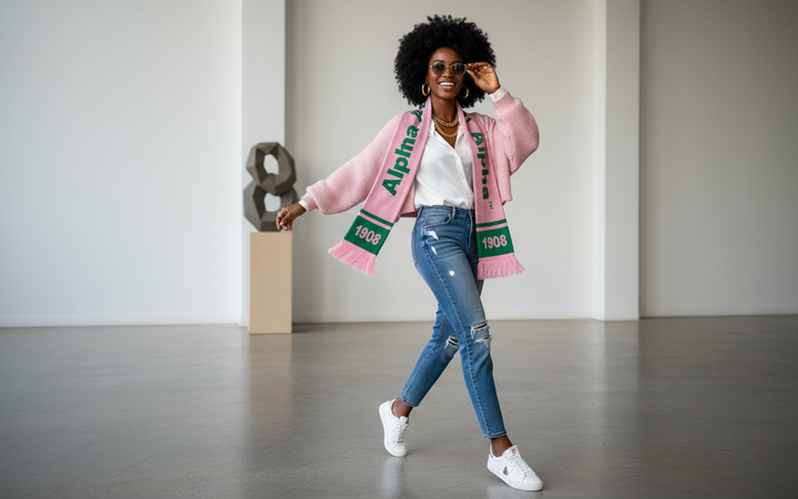 Alpha Kappa Alpha® 1908 Knit Scarf