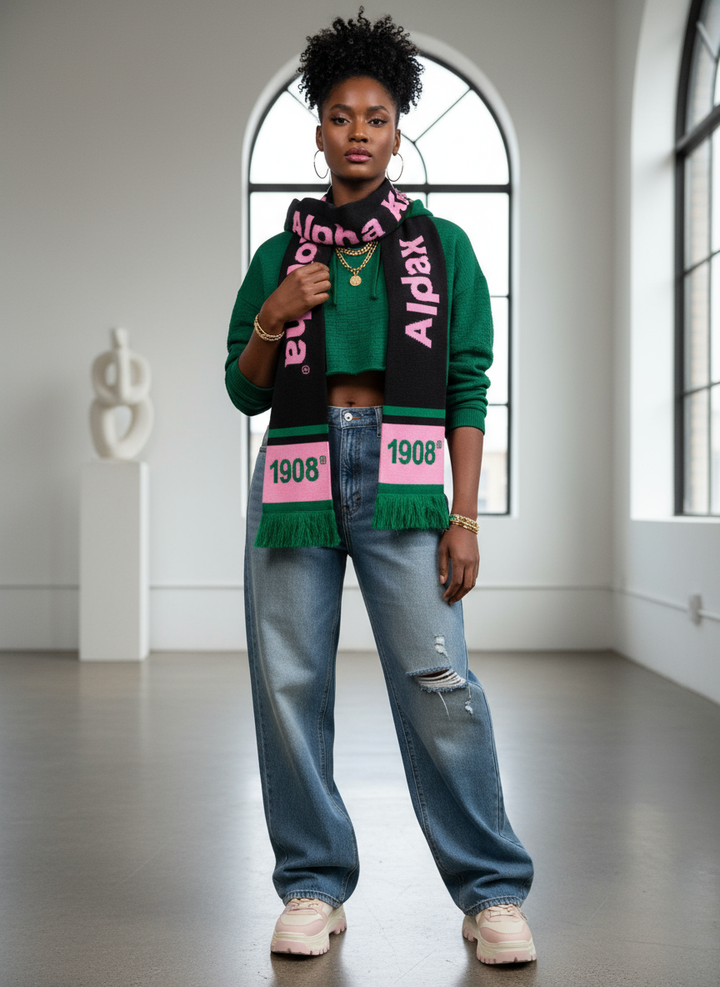 Alpha Kappa Alpha® 1908 Knit Scarf