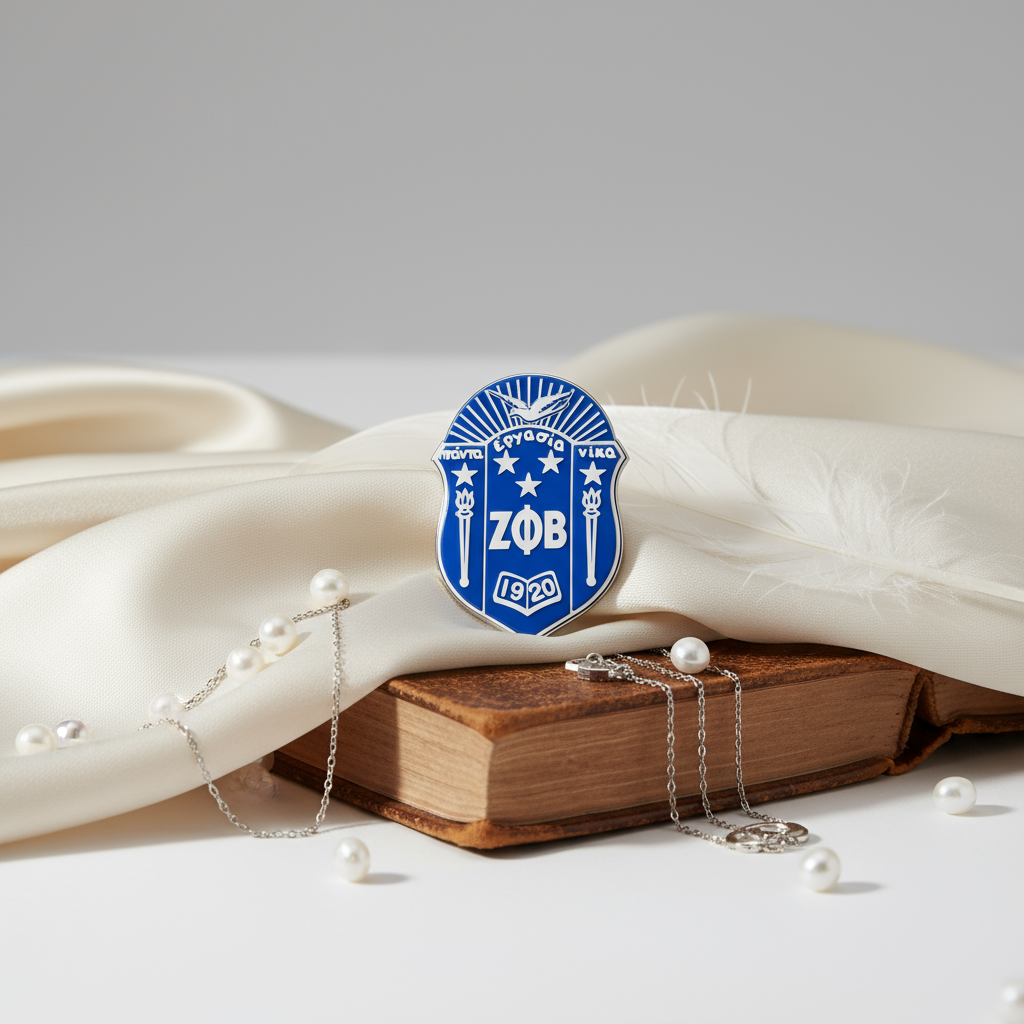 Zeta Phi Beta® Shield Lapel Pin