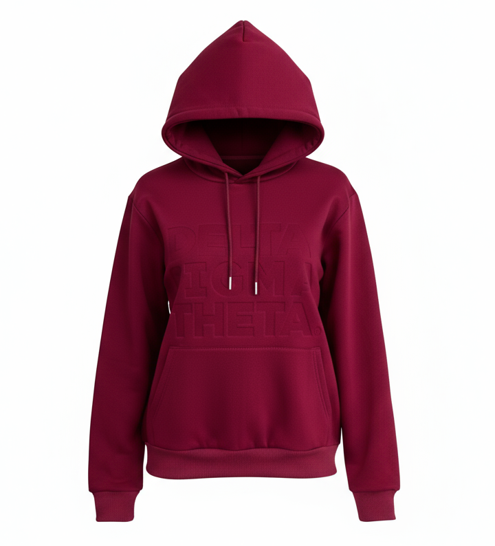 Delta Sigma Theta® Debossed Hoodie