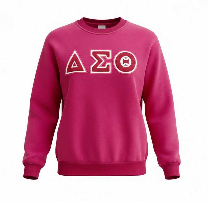Delta Sigma Theta® Chenille Symbol Sweatshirt