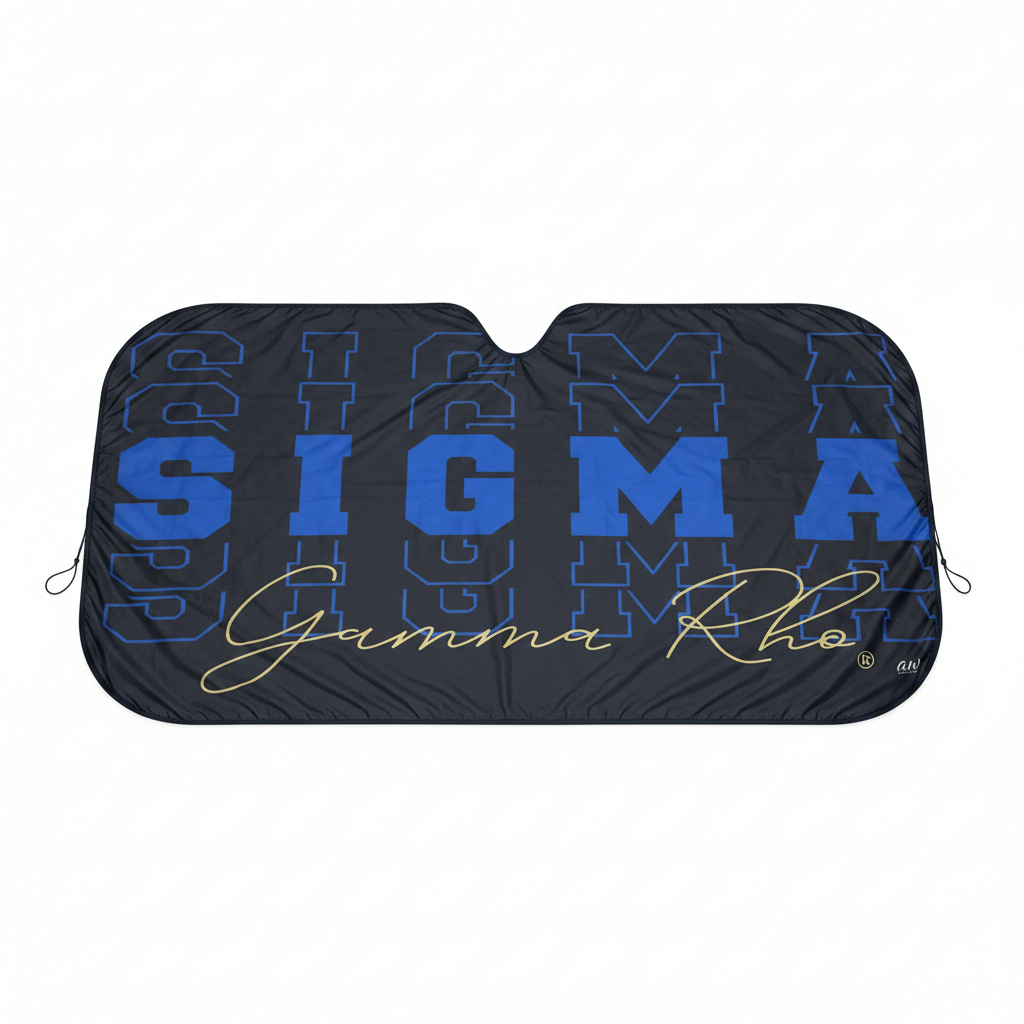 Sigma Gamma Rho Car Shade