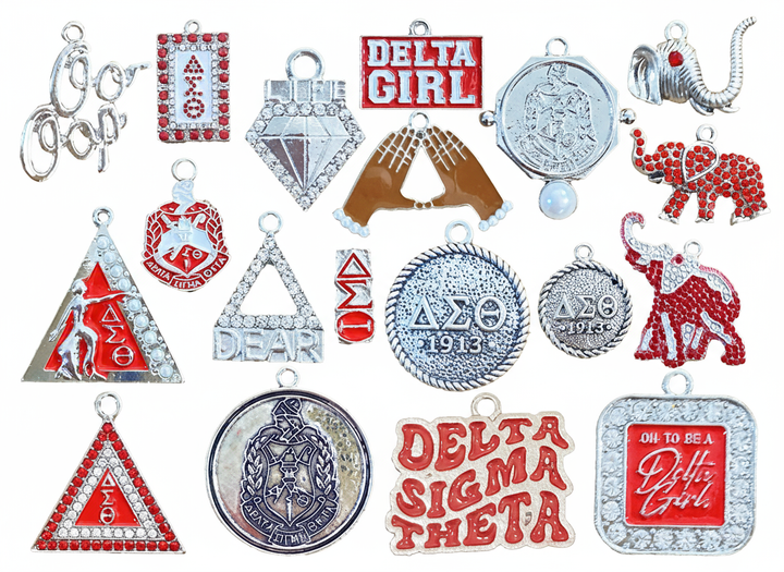 Delta Sigma Theta® Bracelet Charms Collection – Build Your Own Bracelet