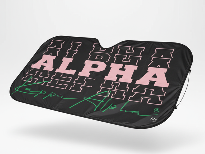 Alpha Kappa Alpha® Windshield Sunshade