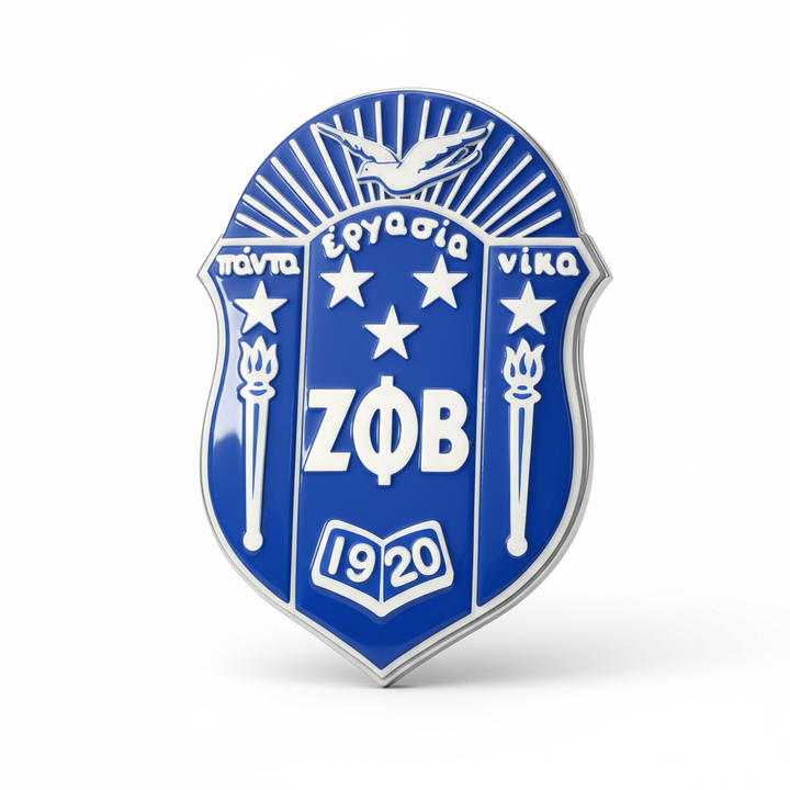 Zeta Phi Beta® Shield Lapel Pin