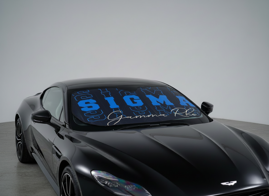 Sigma Gamma Rho Car Shade
