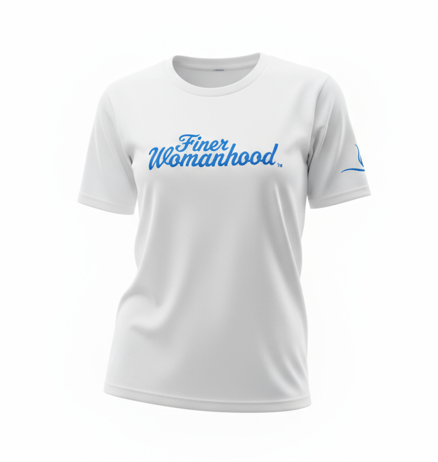 Zeta Phi Beta® “Finer Womanhood™” Embroidered T-Shirt