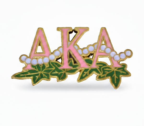 Alpha Kappa Alpha® Ivy & Pearls Pin