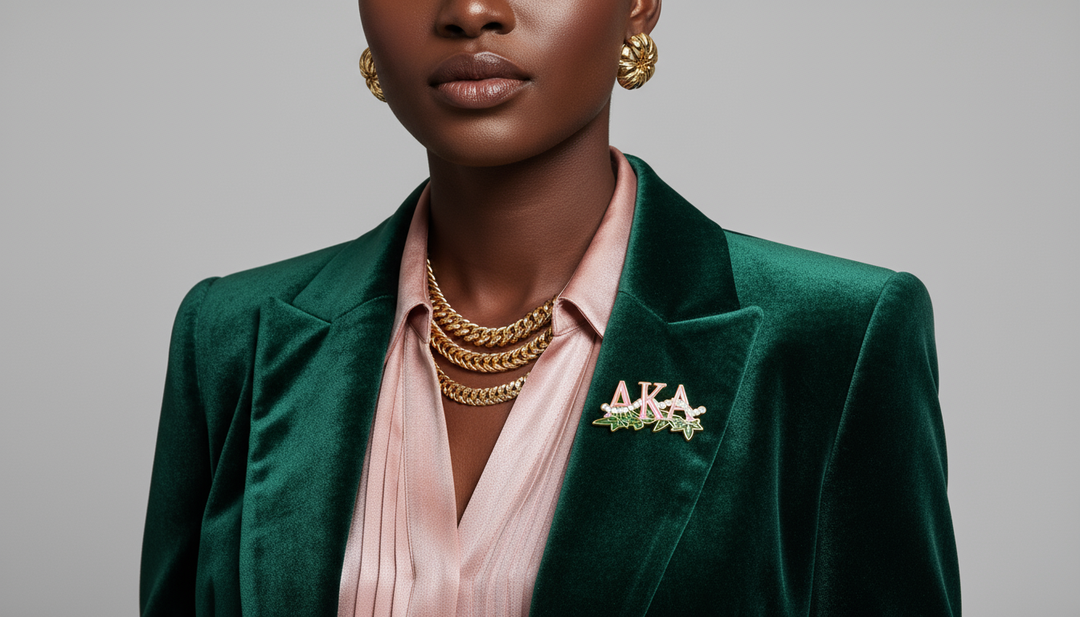 Alpha Kappa Alpha® Ivy & Pearls Pin