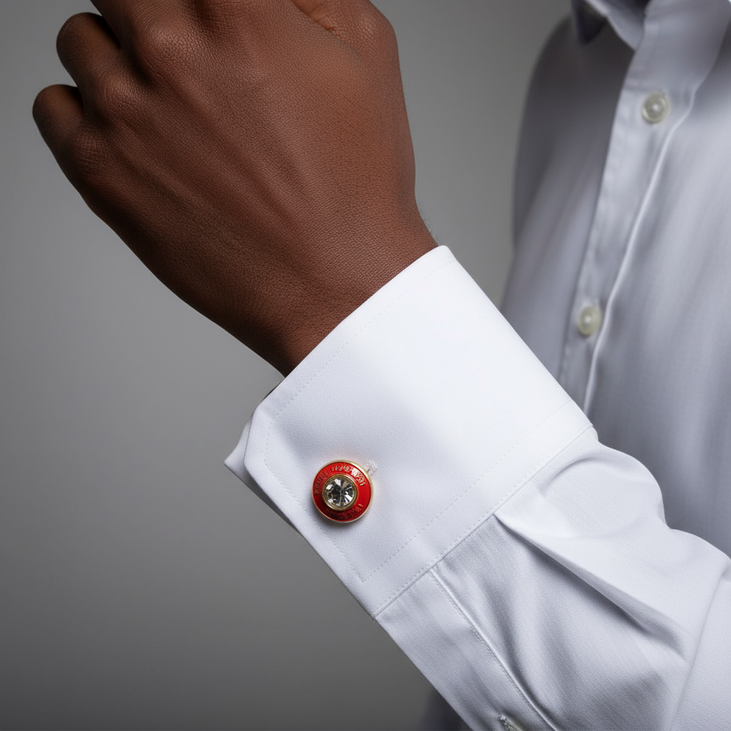 Kappa Alpha Psi® “Since 1911” Diamond Cufflinks
