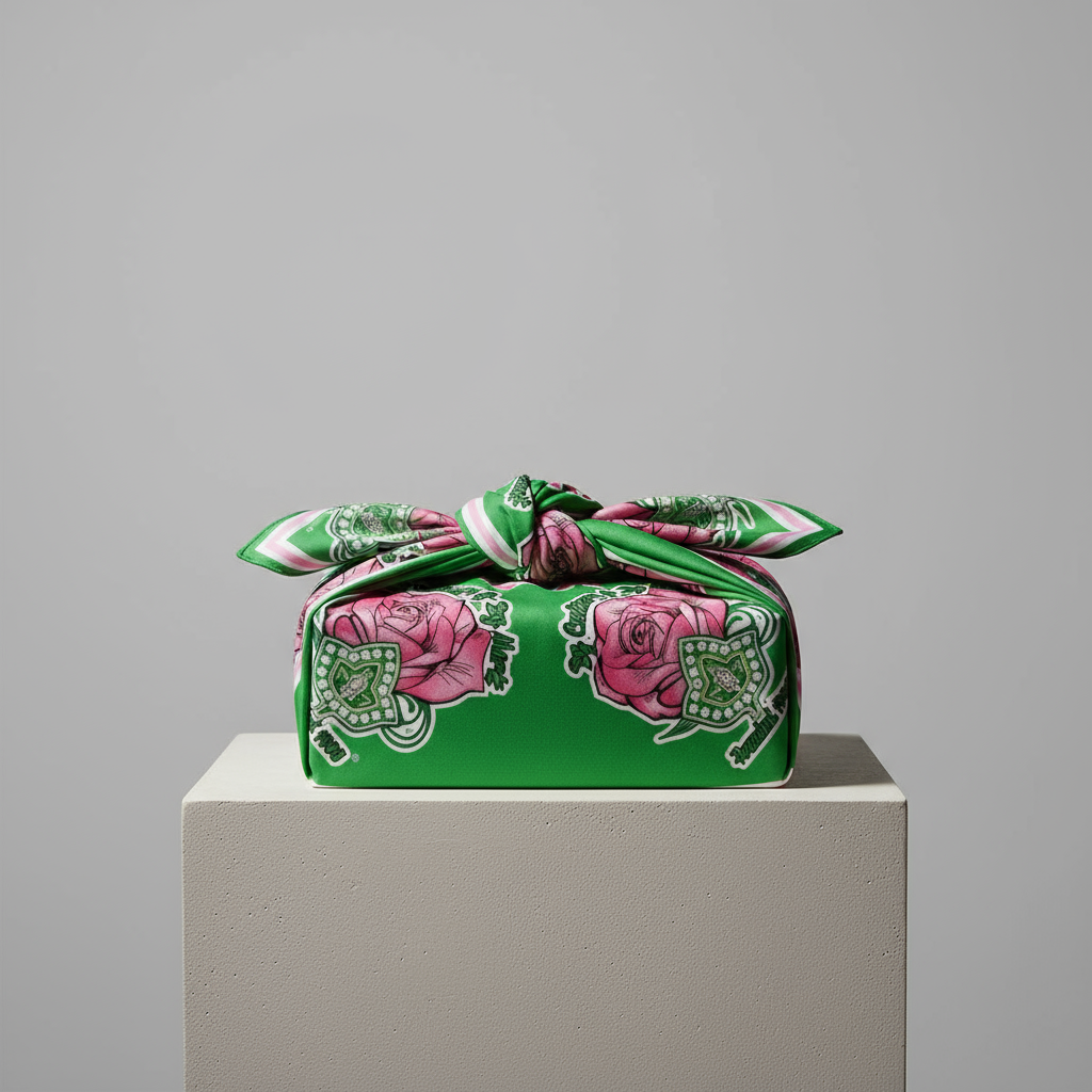 Alpha Kappa Alpha® Oversized Rose & Ivy Scarf