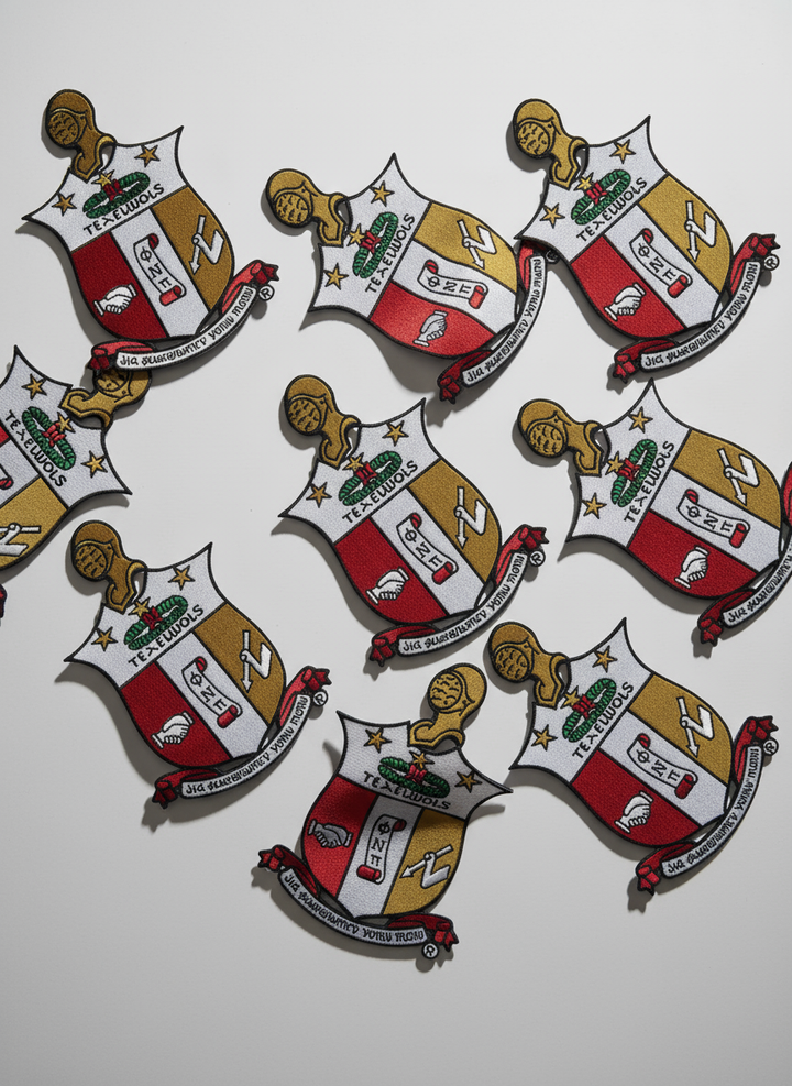 Kappa Alpha Psi® Shield Patch Appliqué