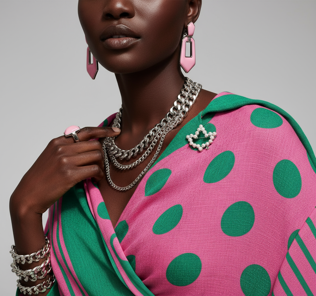 Alpha Kappa Alpha® Ivy and Pearl Pin