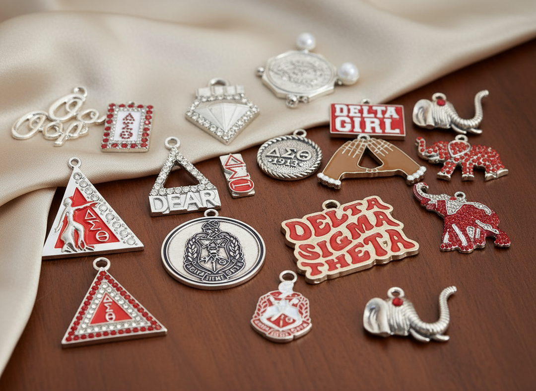 Delta Sigma Theta® Bracelet Charms Collection – Build Your Own Bracelet