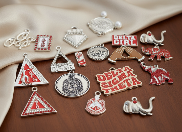Delta Sigma Theta® Bracelet Charms Collection – Build Your Own Bracelet