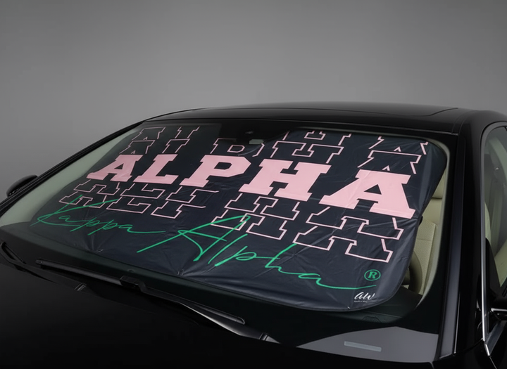 Alpha Kappa Alpha® Windshield Sunshade