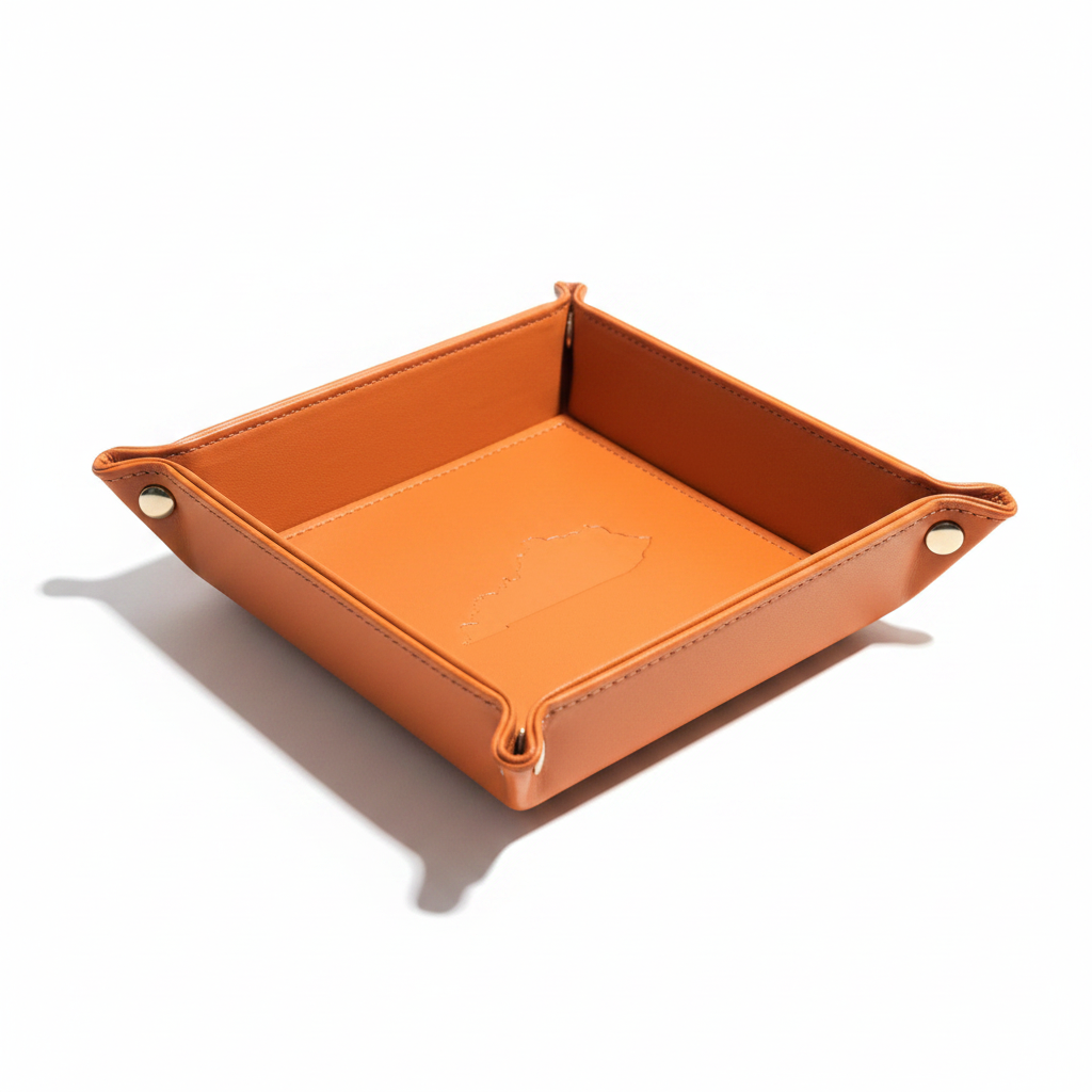 Leather Valet Tray