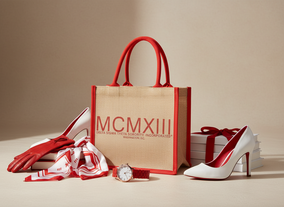 Delta Sigma Theta® MCMXIII Founders Jute Tote