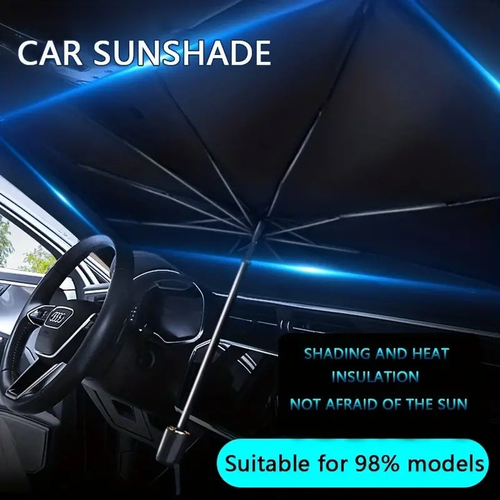 Delta Sigma Theta Umbrella-Style Windshield Car Shade