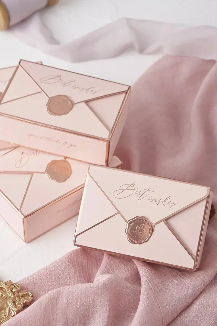 Sorority-inspired candy box in pink with elegant lettering, perfect for sharing sweets and Greek gear paraphernalia.