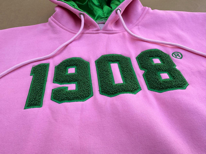 Alpha Kappa Alpha® Satin-Lined Hoodie – 1908 Edition