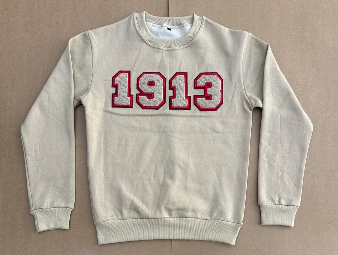 Delta Sigma Theta® 1913 Chenille Sweatshirt – Legacy Edition