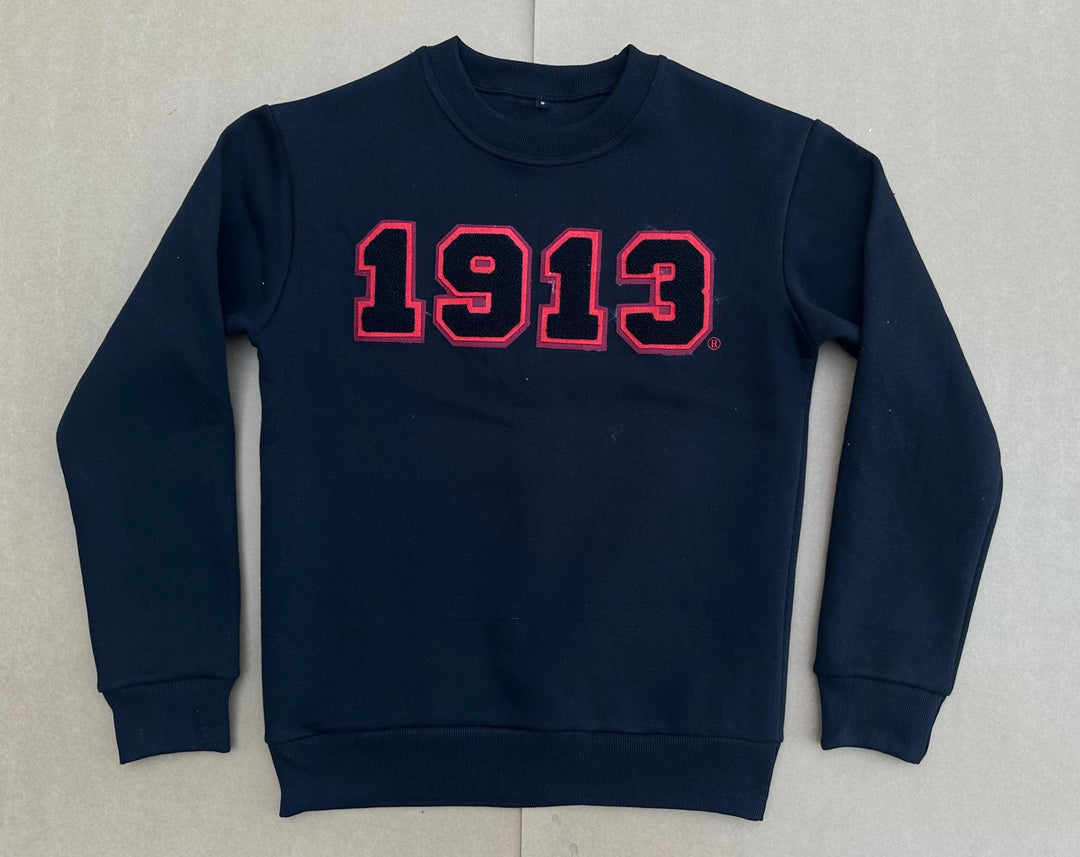 Delta Sigma Theta® 1913 Chenille Sweatshirt – Legacy Edition