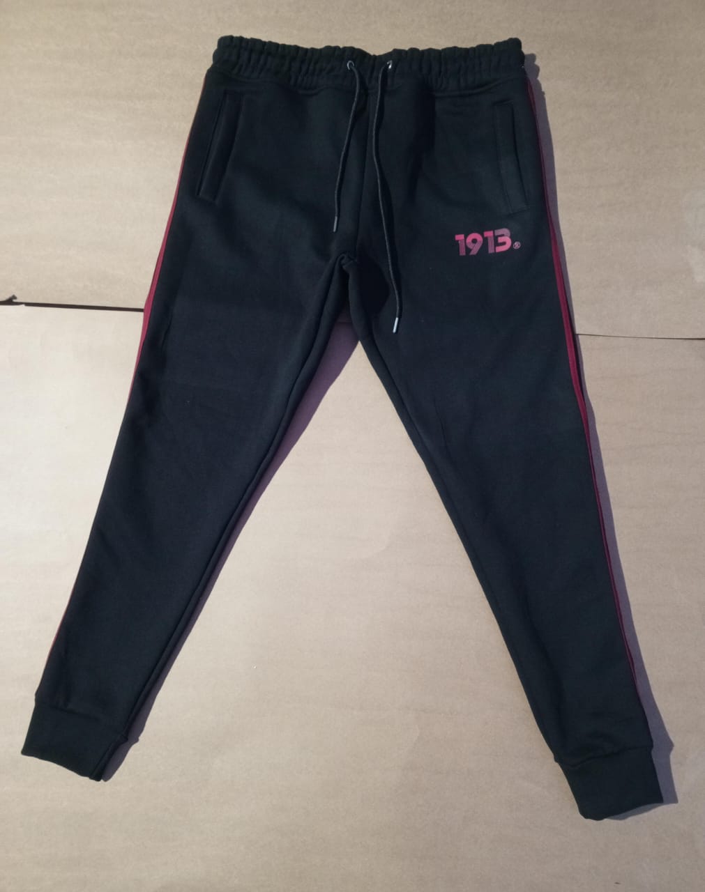 Delta Sigma Theta® Retro Striped Joggers – Fall 2025 Collection