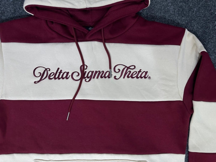 Delta Sigma Theta® Striped Hoodie
