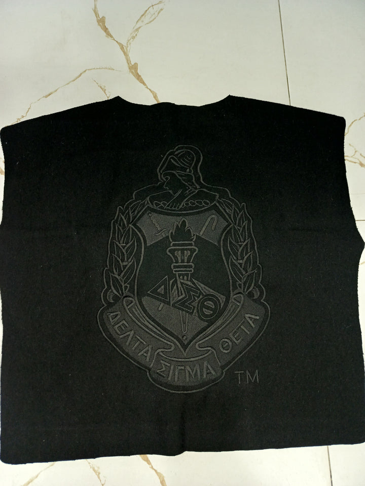 Delta Sigma Theta® BlackOut Leather Jacket