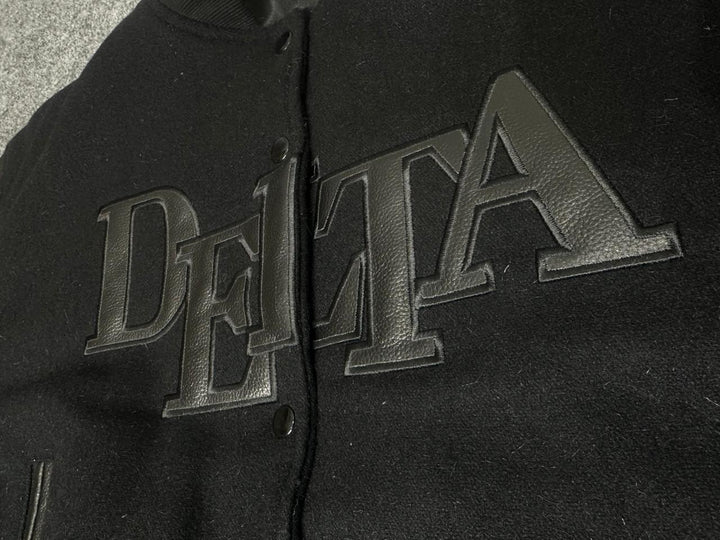 Delta Sigma Theta® BlackOut Leather Jacket