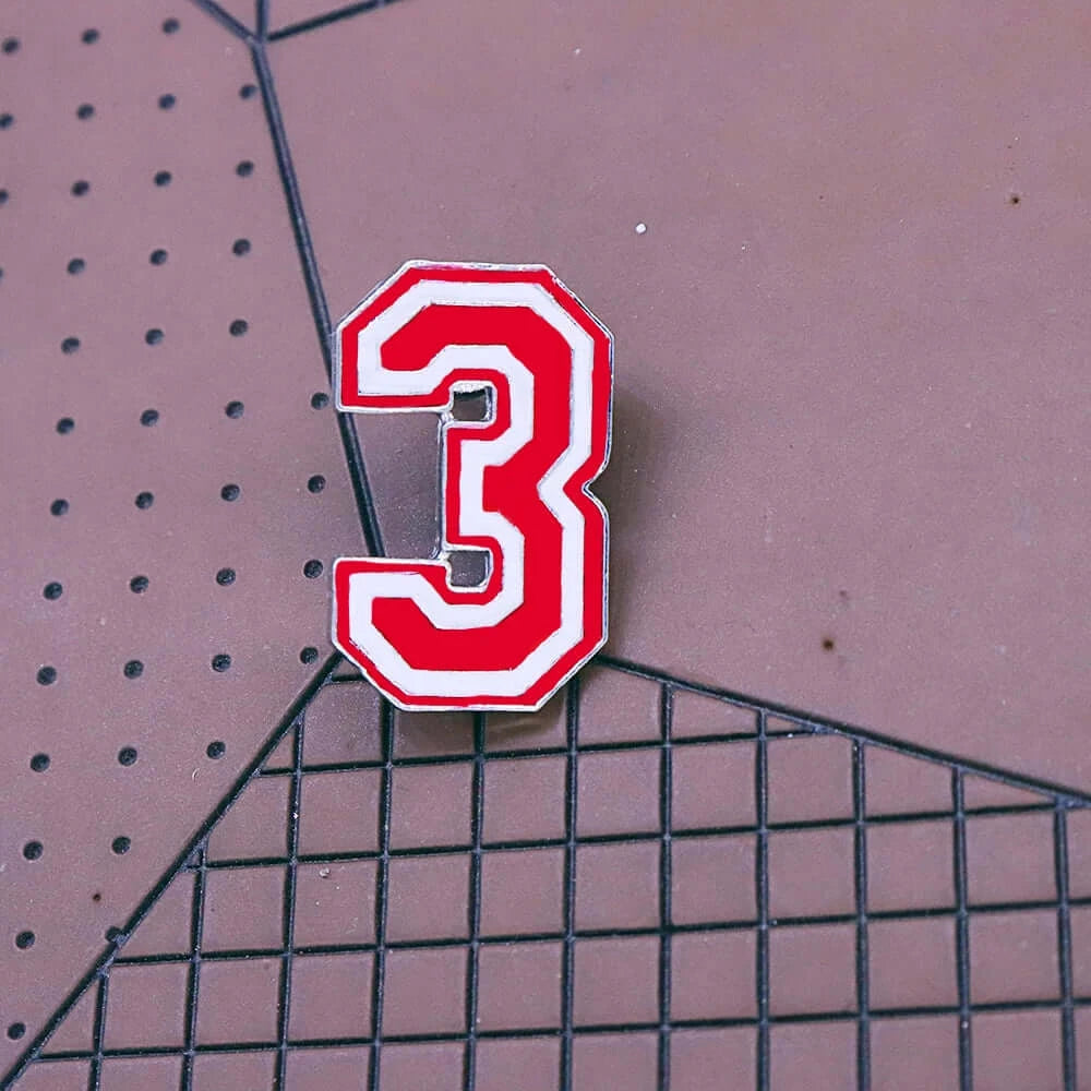 Delta Sigma Theta Number 3 Lapel Pin, perfect sorority paraphernalia for Greek gear enthusiasts.