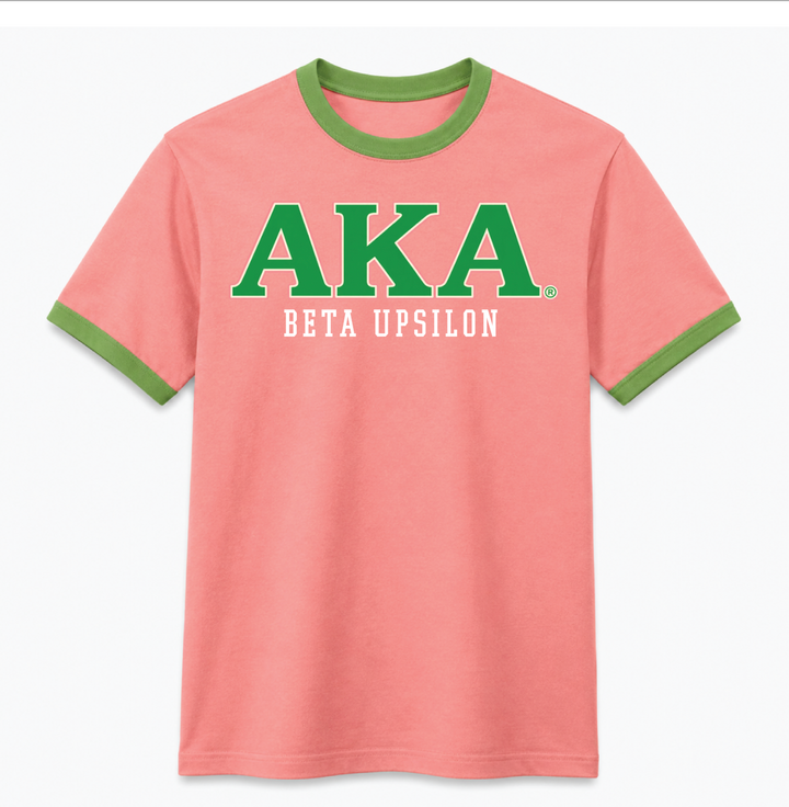 AKA® Hero Ringer Tee - Custom Chapter