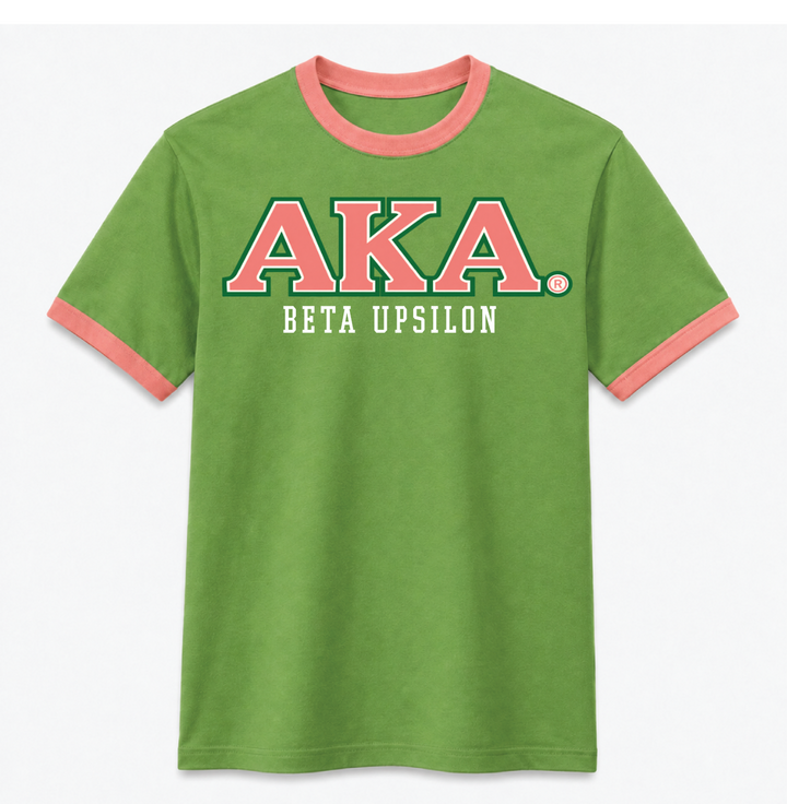 AKA® Hero Ringer Tee - Custom Chapter