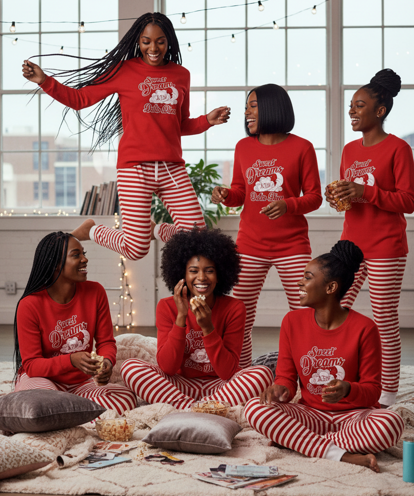 Delta Sigma Theta® Sweet Dreams Delta Diva Pajama Set