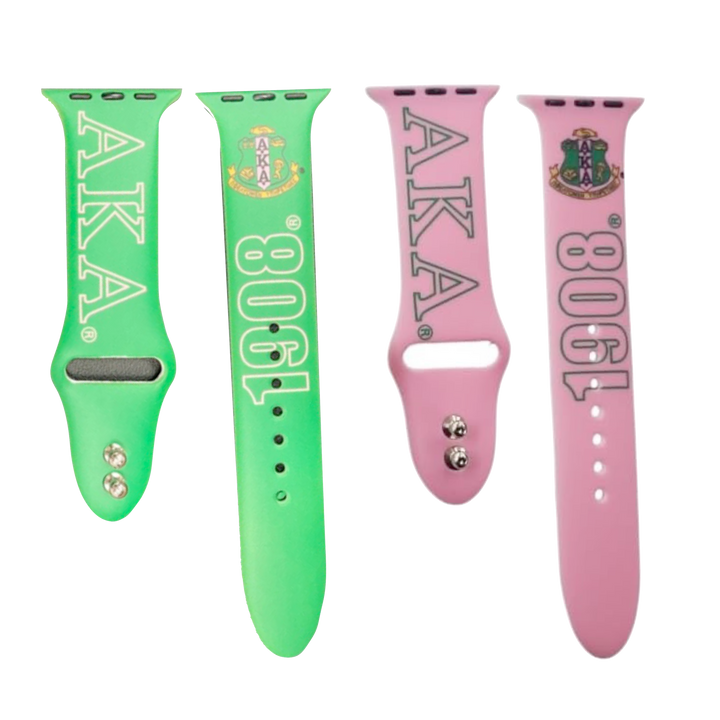 Alpha Kappa Alpha Apple Watch Bands