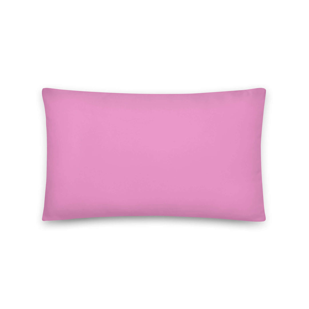 AKA Pretty Flashback 90s bright pink pillow, perfect sorority décor and Greek gear for Alpha Kappa Alpha sisters.