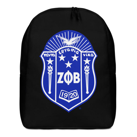 Zeta Crest Minimalist Backpack