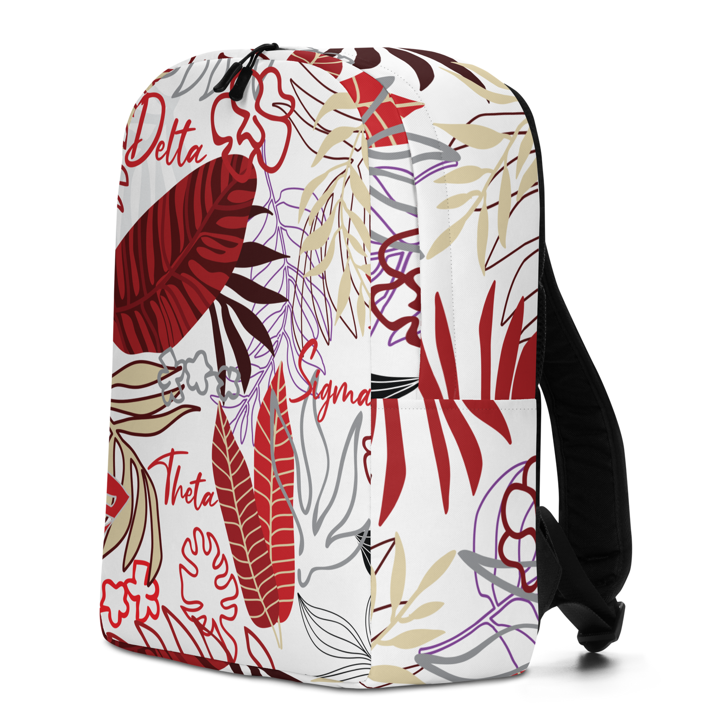 Detal Floral Minimalist Backpack