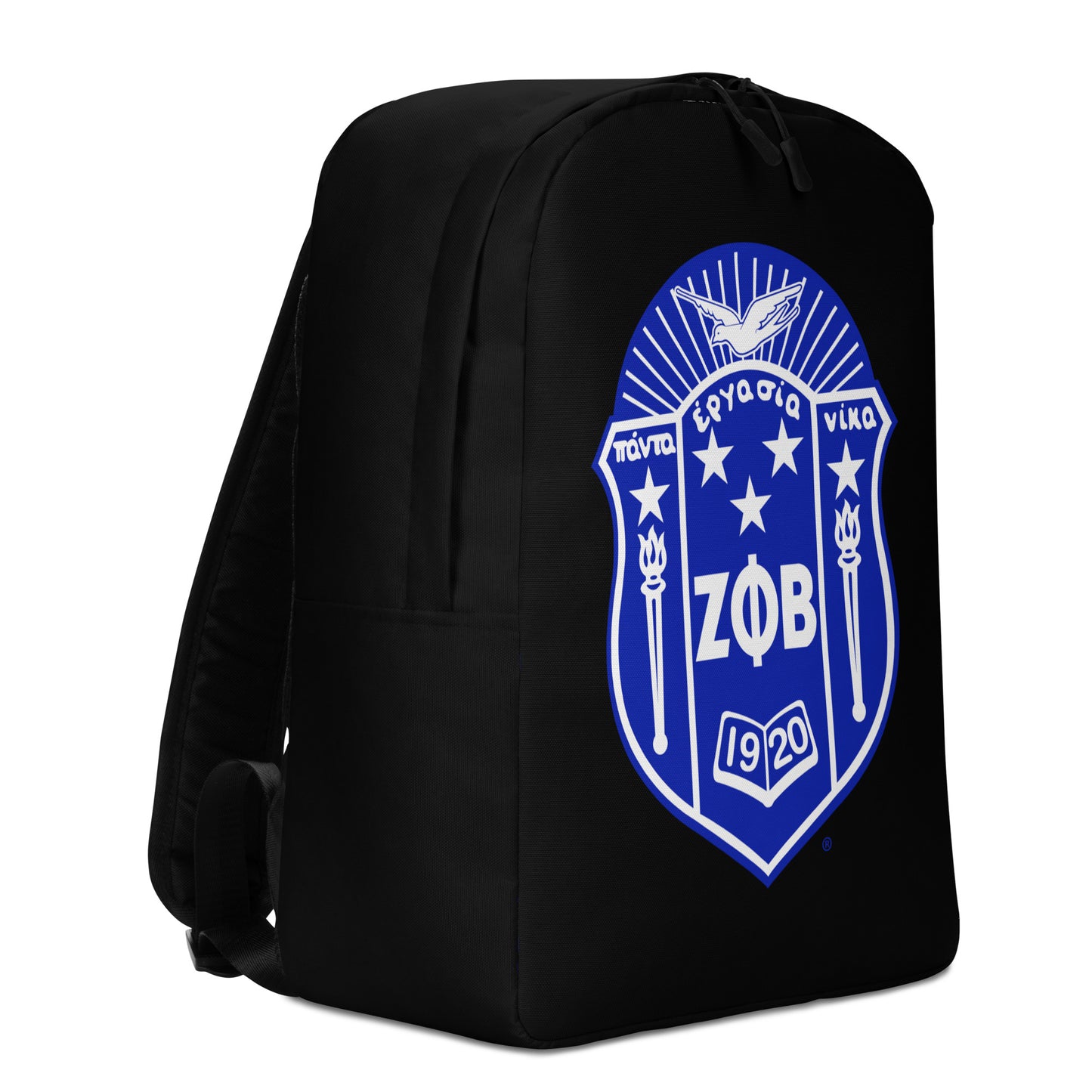 Zeta Crest Minimalist Backpack