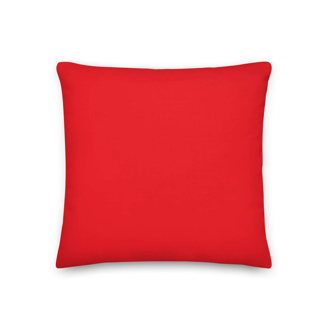Delta Sigma Theta red pillow, perfect sorority paraphernalia to add color and warmth to your Greek gear collection.