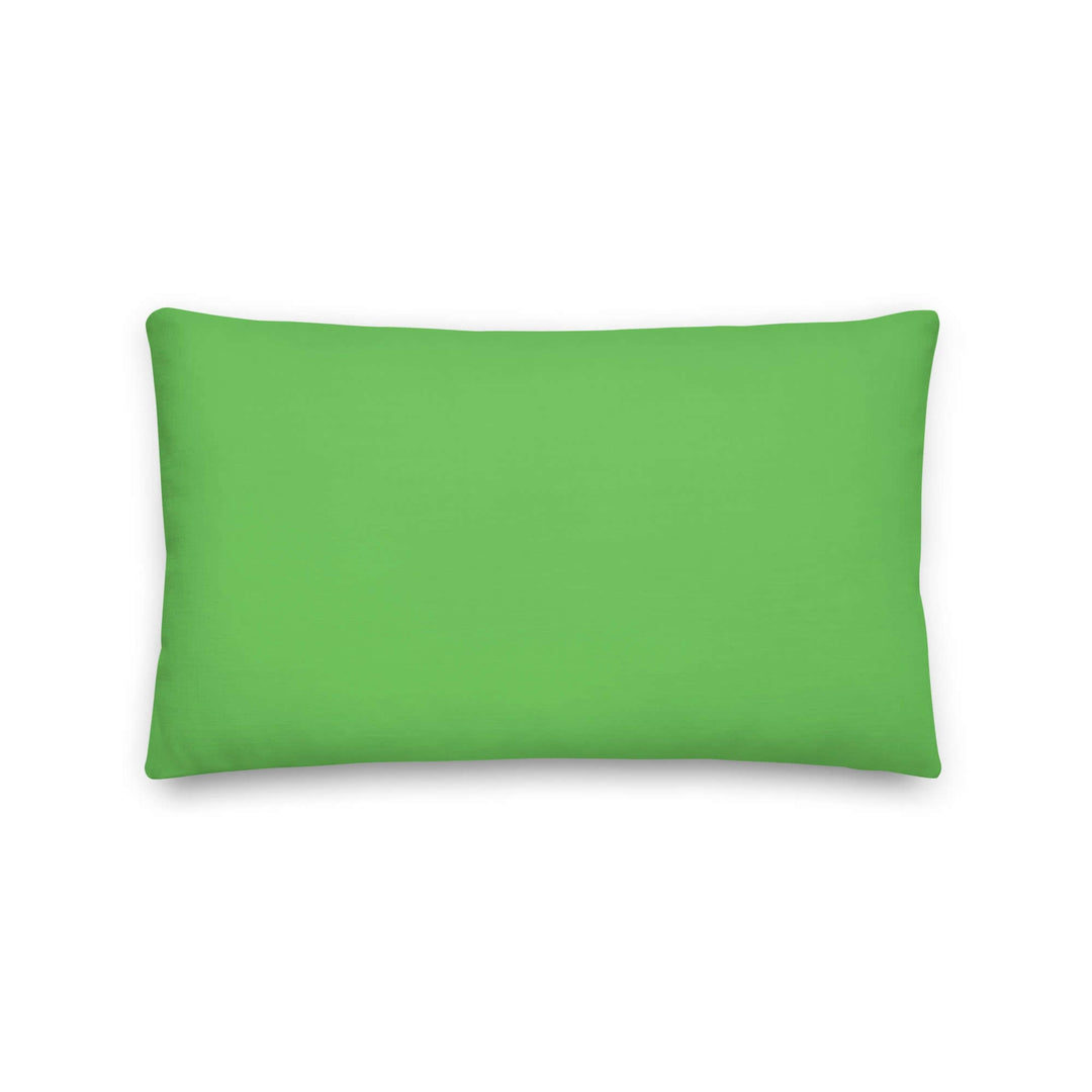 AKA 1908 green pillow, perfect for sorority decor, adding comfort and style to your Greek gear collection.