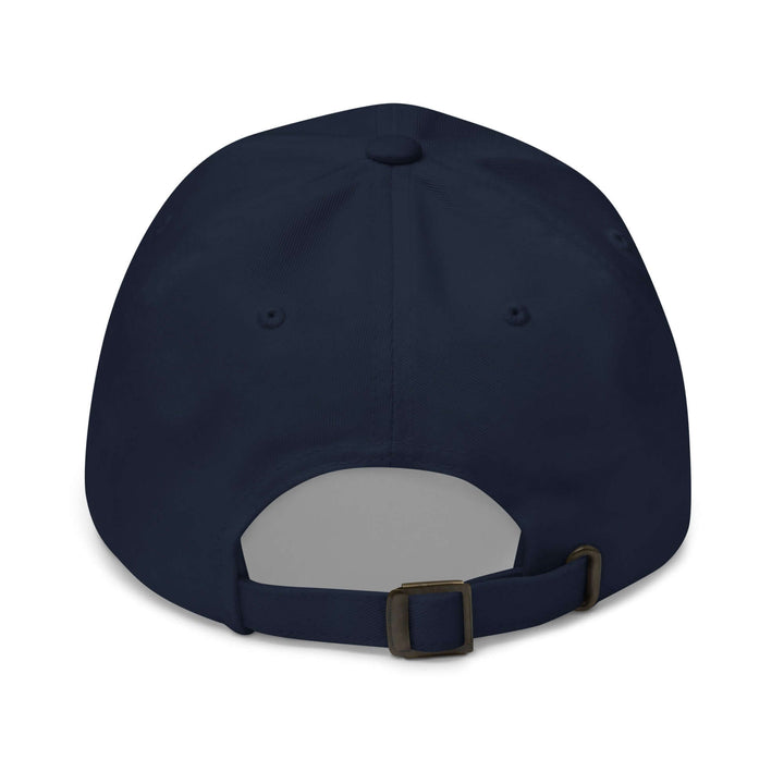 Back view of Zeta Sorority hat showing adjustable strap and embroidered eyelets, perfect Greek gear for proud sorors.