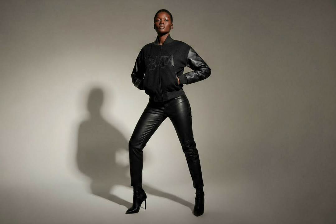 Delta Sigma Theta® BlackOut Leather Jacket