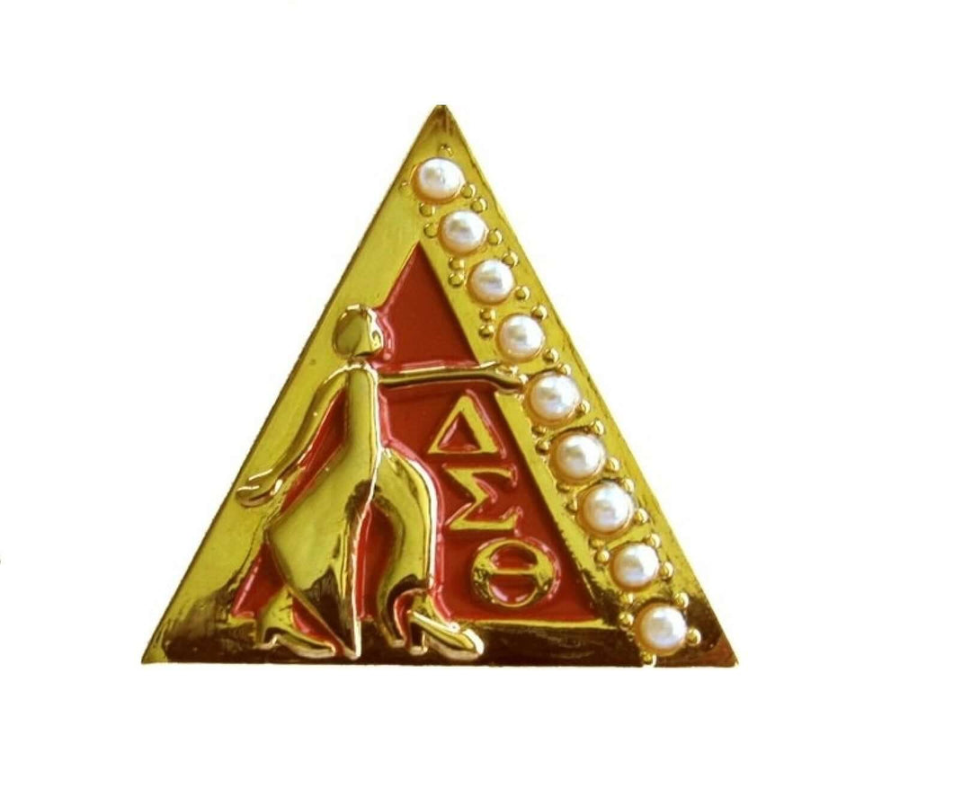 Delta Pin Delta Pins - Strength & Elegance for Sororities – A&W Greek Shop