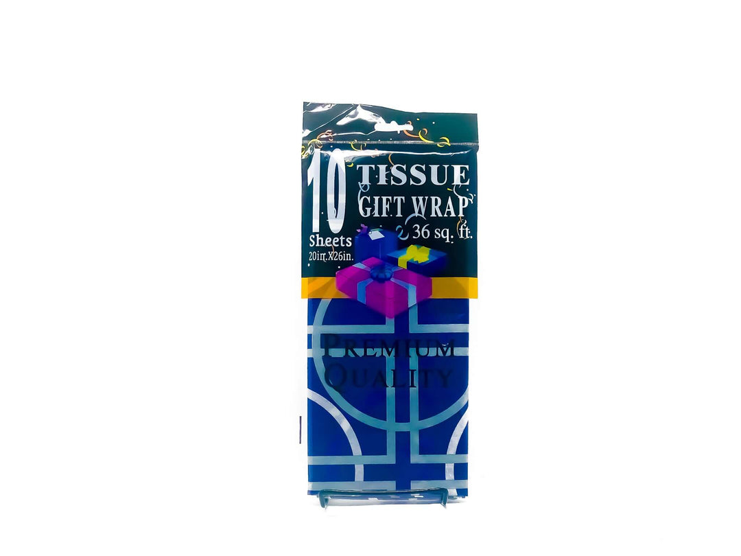 Premium quality tissue gift wrap pack, ideal for sorority and fraternity paraphernalia. Perfect for Greek gear gifts.